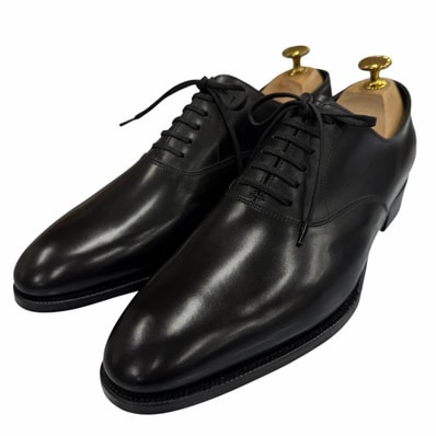 極美品 ジョンロブ レザーシューズ SEATON ブラック メンズ 7