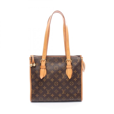 ルイ・ヴィトン LOUIS VUITTON ポパンクール オ モノグラム トートバッグ バッグ PVCコーティングキャンバス レザー レディース ブラウン系 M40007 【中古】