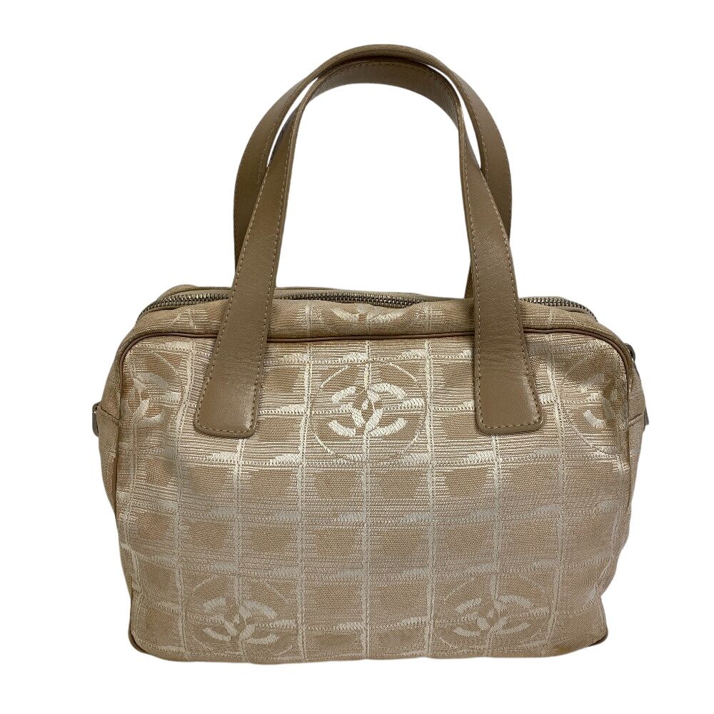 シャネル CHANEL ハンドバッグ ニュートラベルライン 2WAYバッグ ベージュ