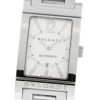 ☆良品 ブルガリ レッタンゴロ デイト RT45S 自動巻き メンズ 【中古】