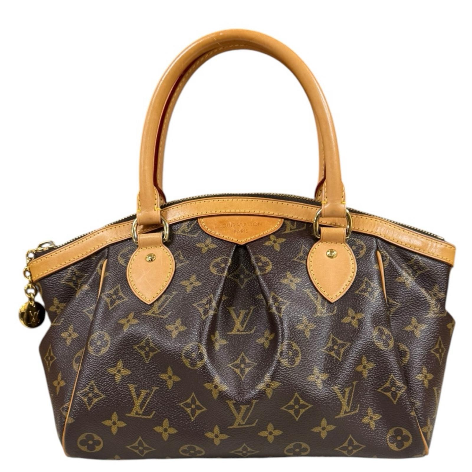 ルイヴィトン ティヴォリPM モノグラム ハンドバッグ モノグラムキャンバス M40143 ブラウン レディース LOUIS VUITTON 中古
