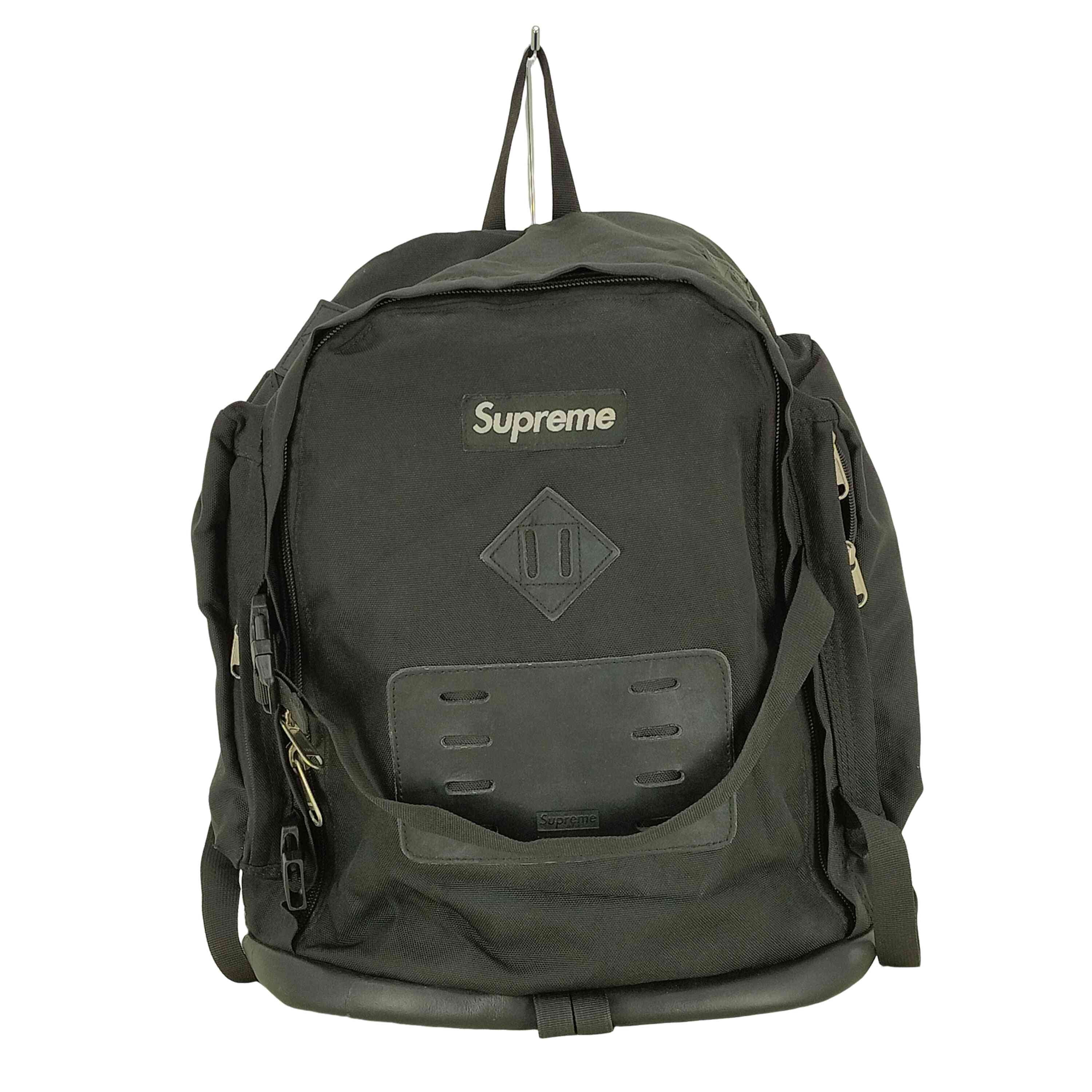 08aw BOX LOGO レザーコンビネーションバックパック【1143412732172】