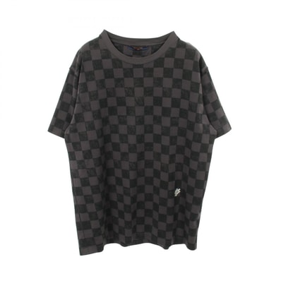 ルイ・ヴィトン LOUIS VUITTON ダミエ 半袖Tシャツ 衣料品 トップス コットン メンズ グレー系 RM2129 NPG HLY32W 【中古】