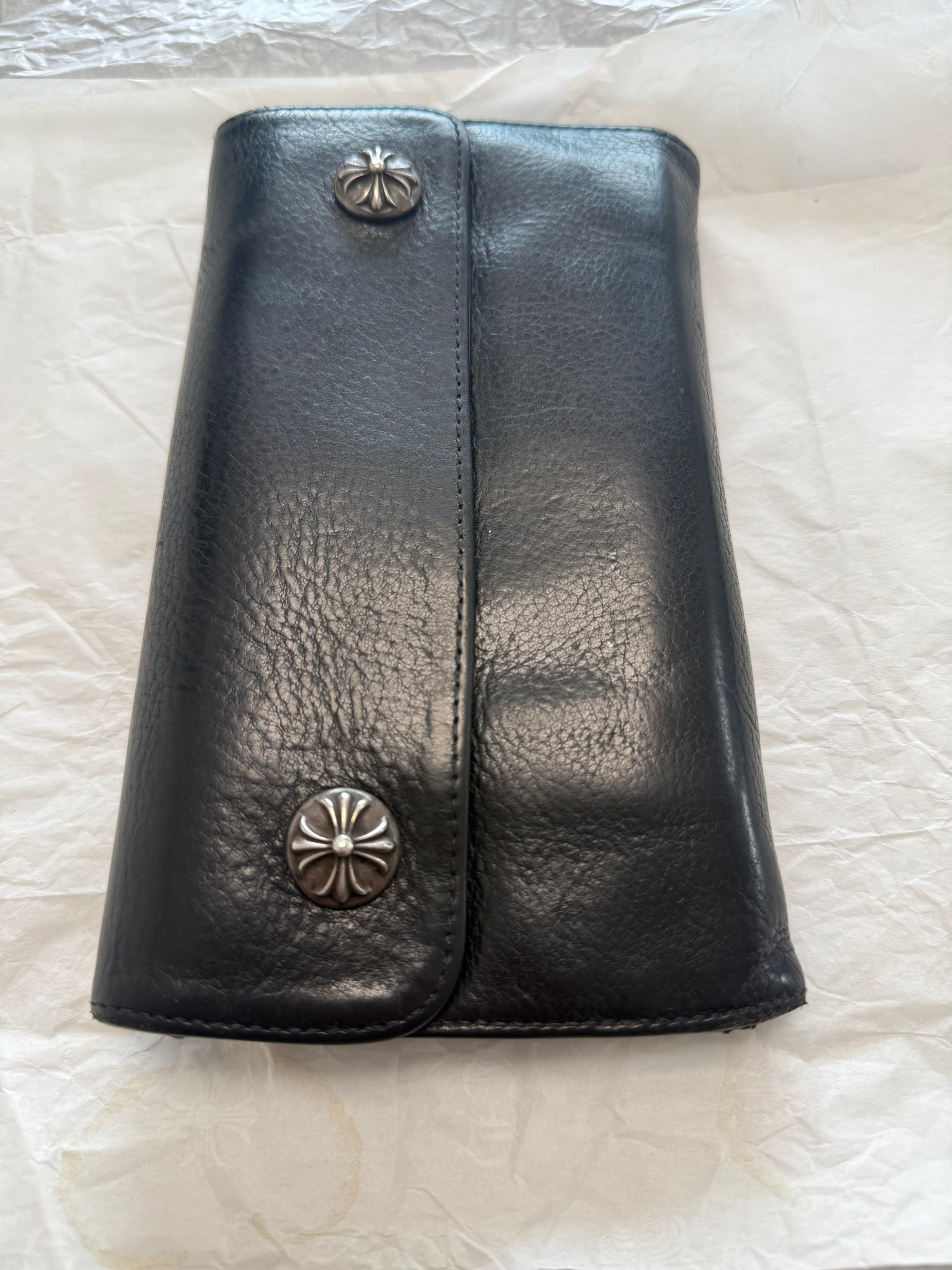 D (傷や汚れあり)】値下げ交渉可能 ／ 正規品！CHROME HEARTS クロム