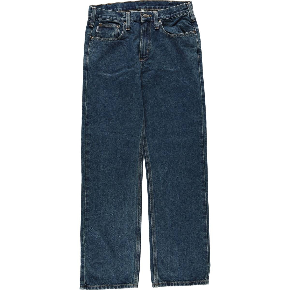 古着 カーハート Carhartt ストレートデニムパンツ メンズw32相当/eaa664219