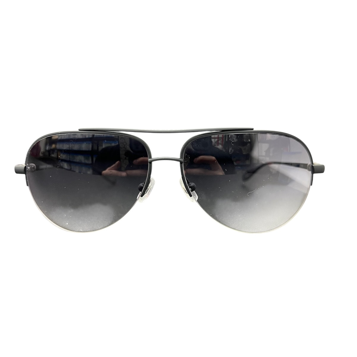 Chrome Hearts STAINS CH Cross 59 14-135 Sunglasses "Black/Silver"