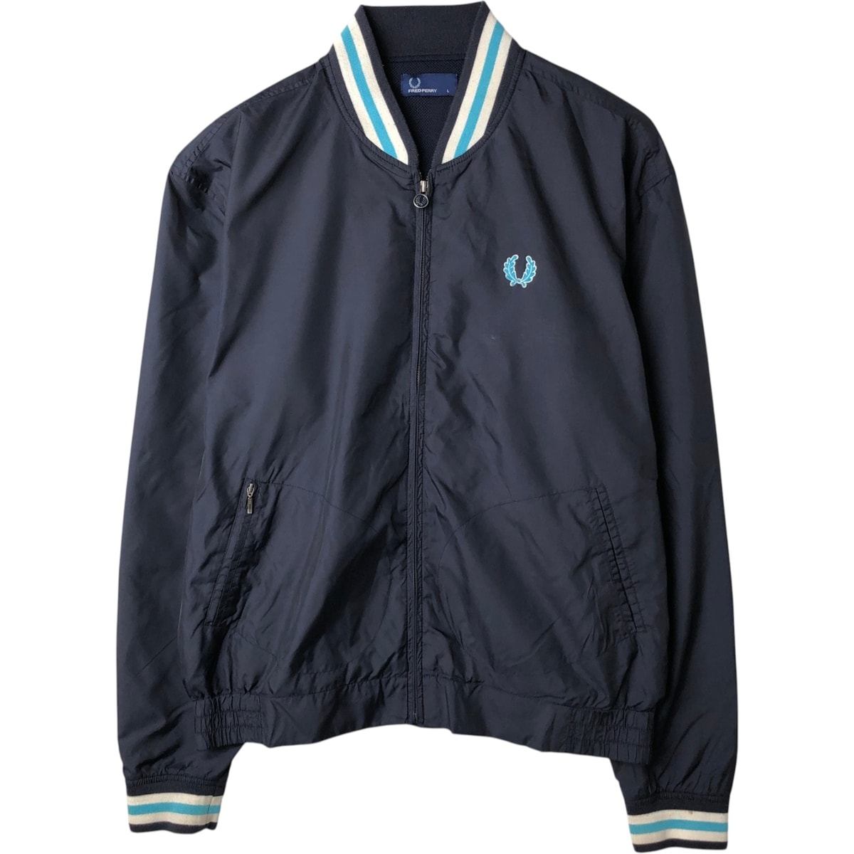 D (傷や汚れあり)】古着 フレッドペリー FRED PERRY ウインド