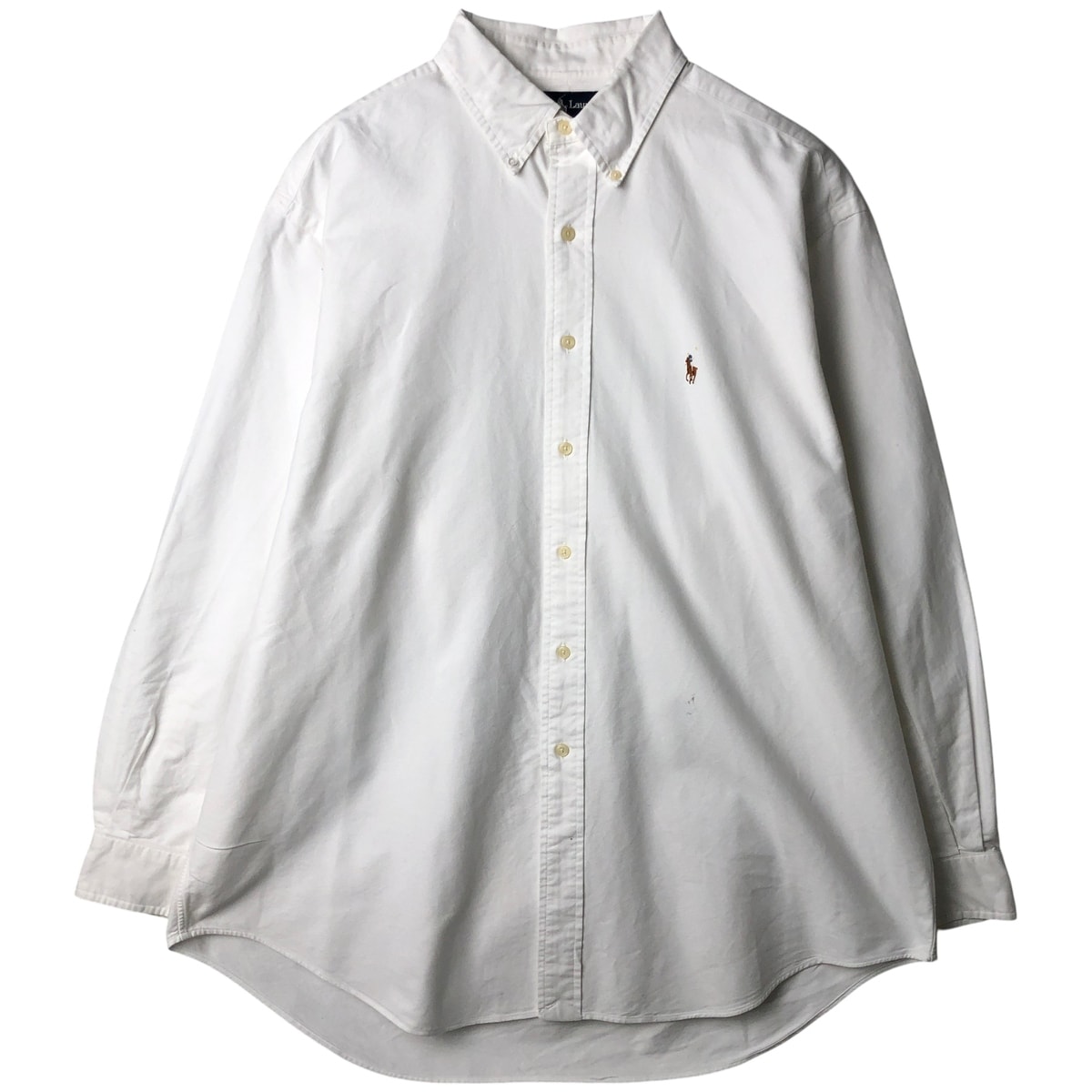 古着 ラルフローレン Ralph Lauren YARMOUTH 長袖 ボタンダウンシャツ メンズXL相当/eaa608018