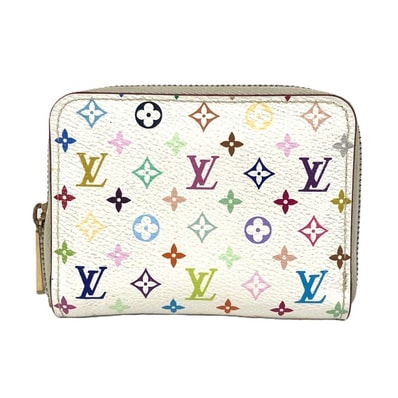 ルイヴィトン LOUIS VUITTON ジッピー・コインパース M93741 モノグラム・マルチカラー 財布 小銭入れ ラウンドファスナー コインケース モノグラムマルチカラーキャンバス リッチ ホワイト