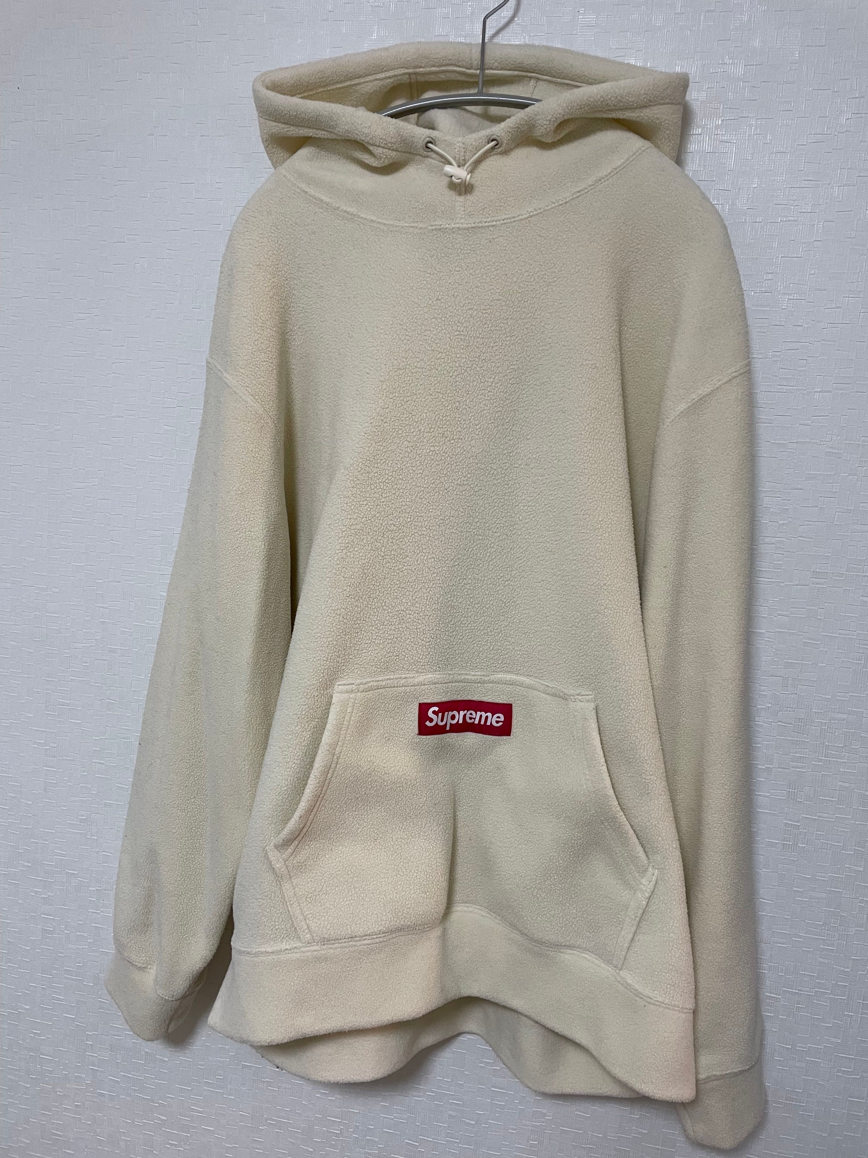 Supreme Polartec Hooded Sweatshirt "Natural"