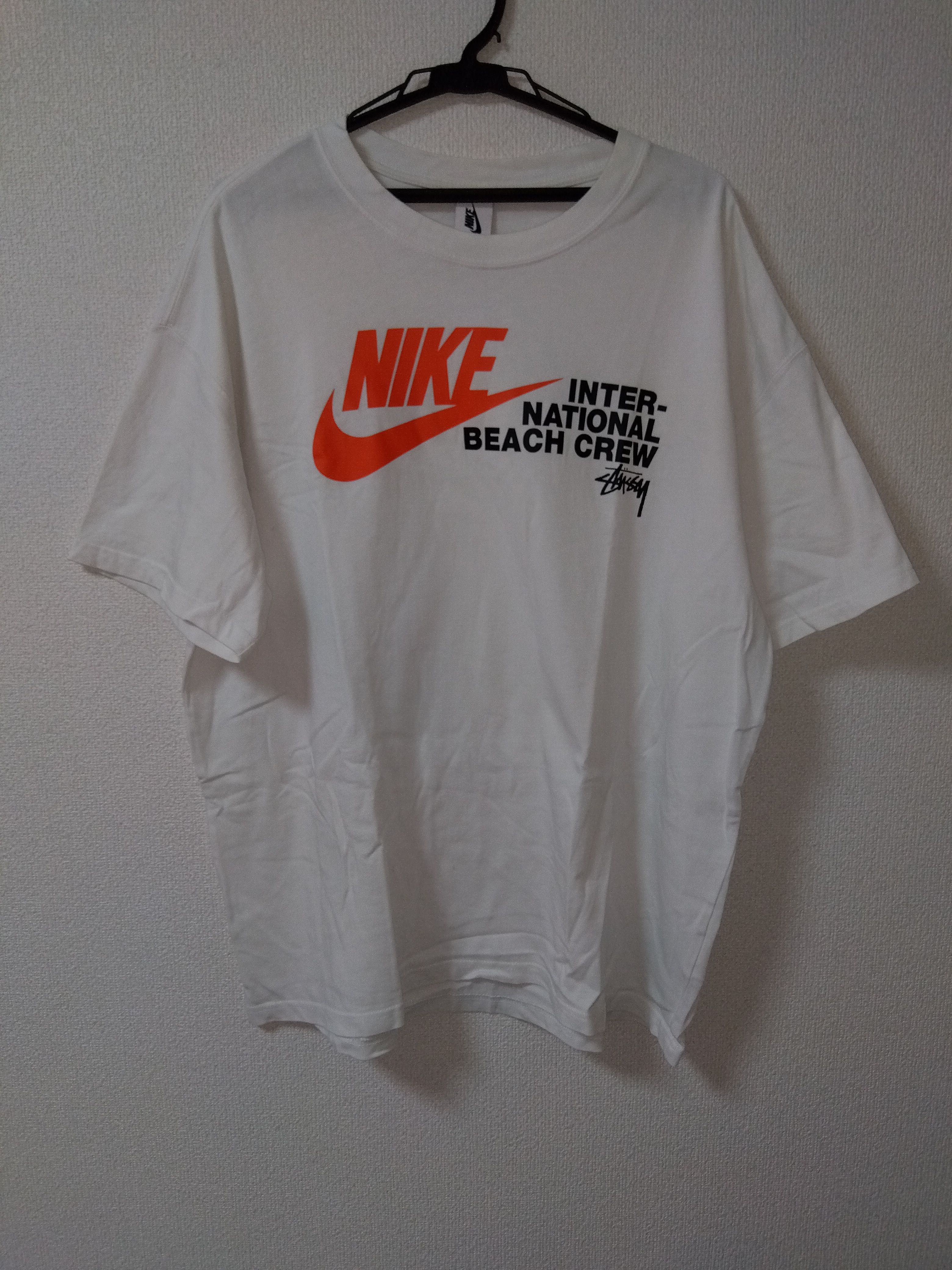 Nike x Stussy International Beach Crew T-Shirt "White"