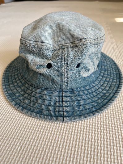 Supreme Fade Jacquard Denim Crusher "Blue"