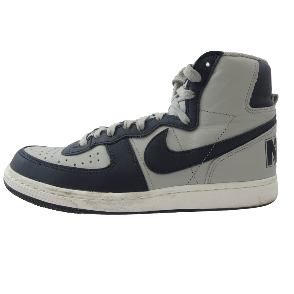 NIKE ナイキ スニーカー FB1832-001 Terminator High ターミネーター ハイ スニーカー グレー系 ネイビー系 26cm【中古】