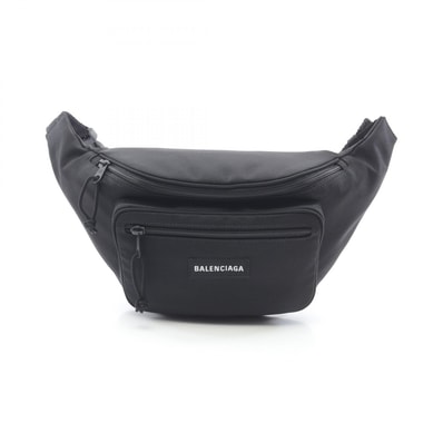 バレンシアガ BALENCIAGA エクスプローラー ベルトバッグ ウエストバッグ ボディバッグ バッグ キャンバス ポリアミド/ポリエステル メンズ レディース ブラック系 4823892JMF71000 【中古】