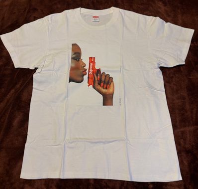 Supreme Water Pistol Tee "White"