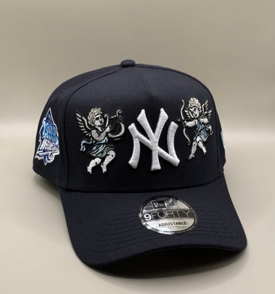 【限定発売】New Era 9FORTY ニューヨーク・ヤンキース 1999 World Series Cupid ネイビー