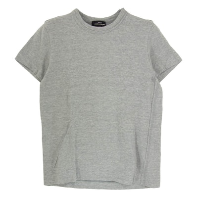 tricot COMME des GARCONS トリココムデギャルソン Tシャツ 無地 半袖 Tシャツ カットソー グレー系 サイズ表記無【中古】