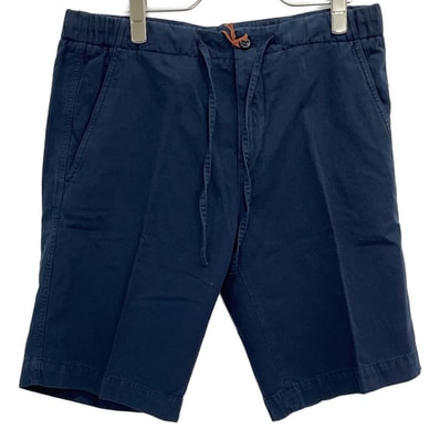 ロロピアーナ ネイビー FAM1894 コットンハーフパンツ XS