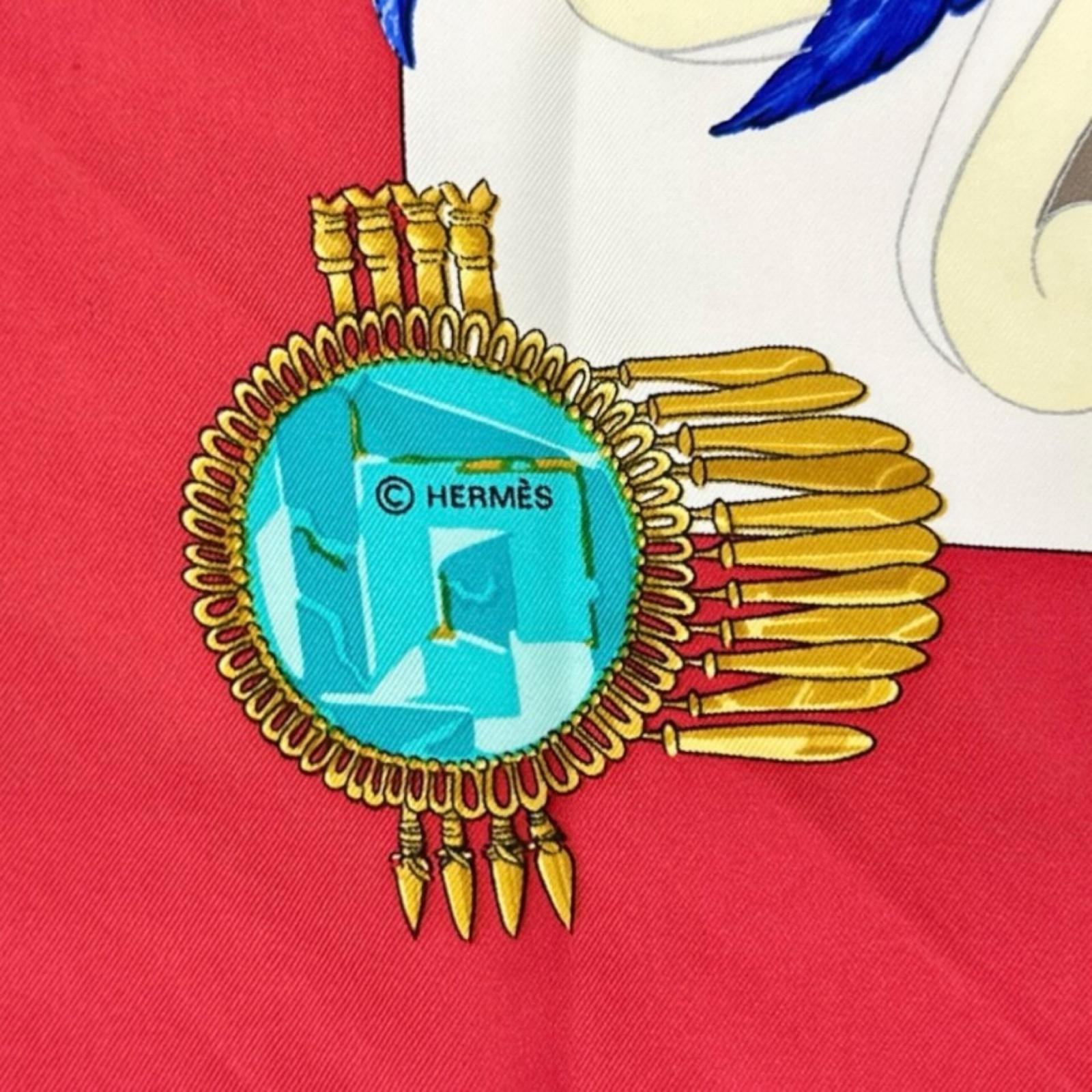 D (傷や汚れあり)】HERMES エルメス カレ90 MEXIQUE（メキシコ