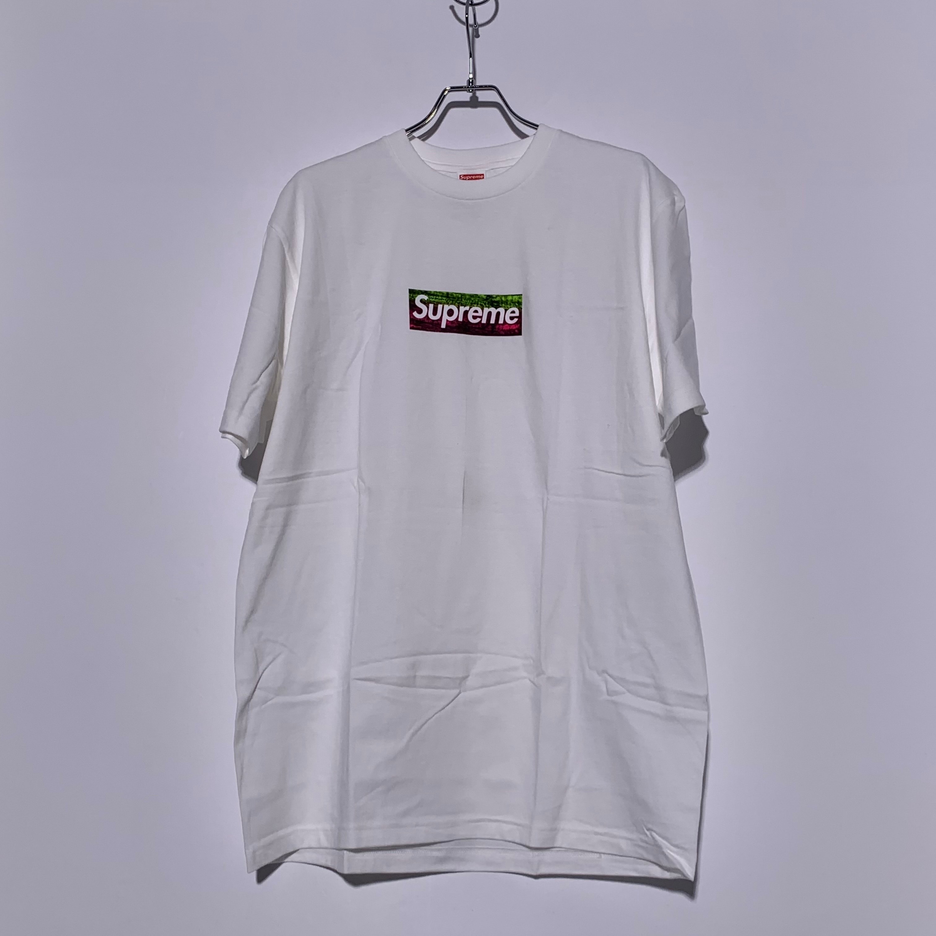 Supreme Los Angeles Fire Relief Box Logo Tee "White"
