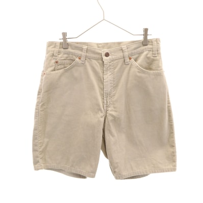 Levi's リーバイス 90s 560 オールド コーデュロイショートパンツ W32 ベージュ
