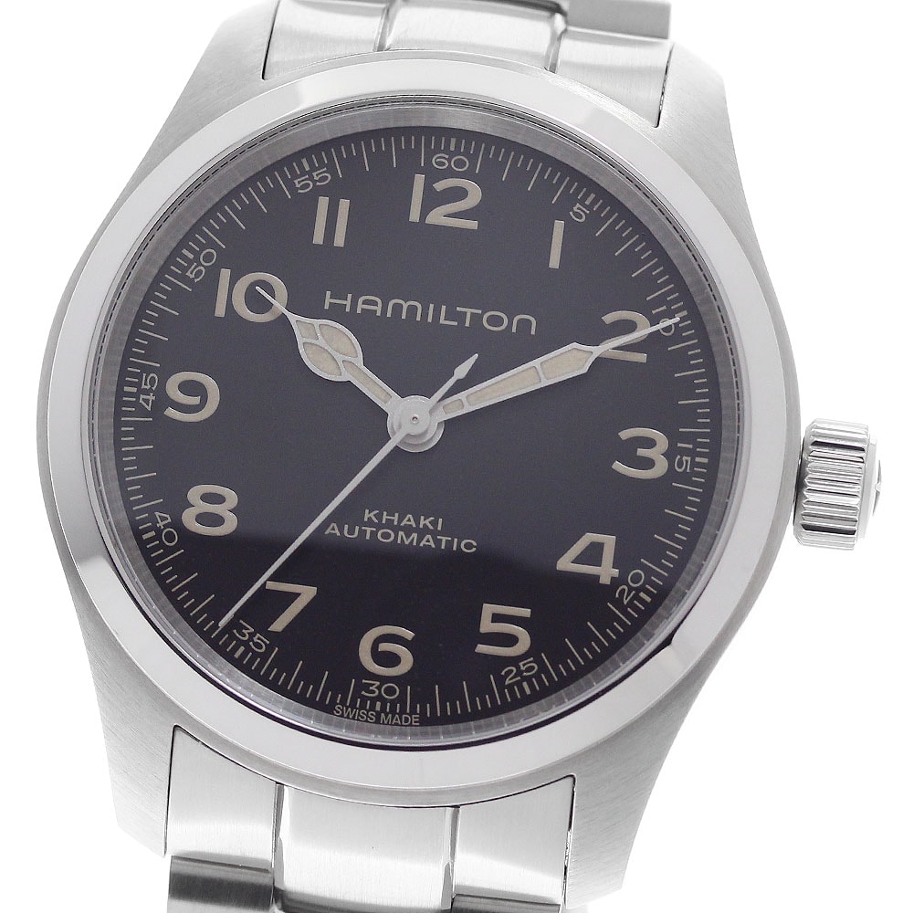 ☆美品 ハミルトン カーキ フィールド マーフ H704050 メンズ 【中古】