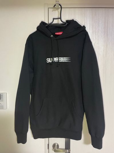 Supreme Motion Logo Hooded Sweatshirt "Black" (20SS)