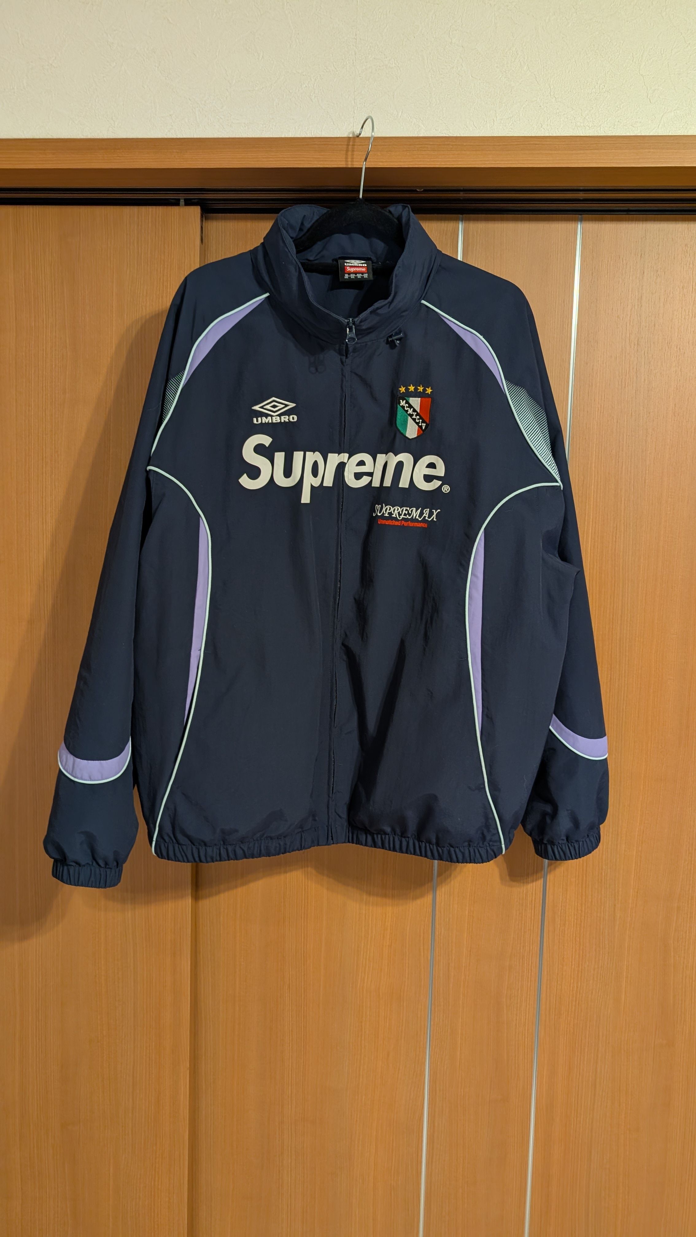 Supreme umbro トラックジャケット スニダン鑑定済