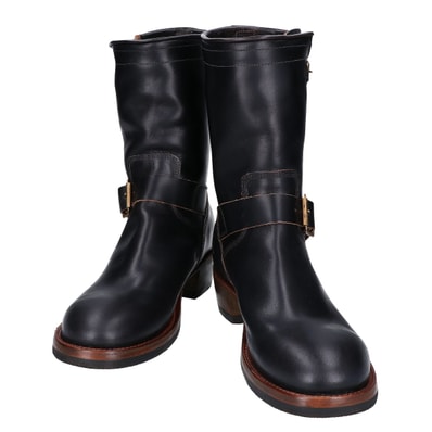 ダブルアールエル 【新品同様】823879081001 MILLER BOOT エンジニアブーツ 9D