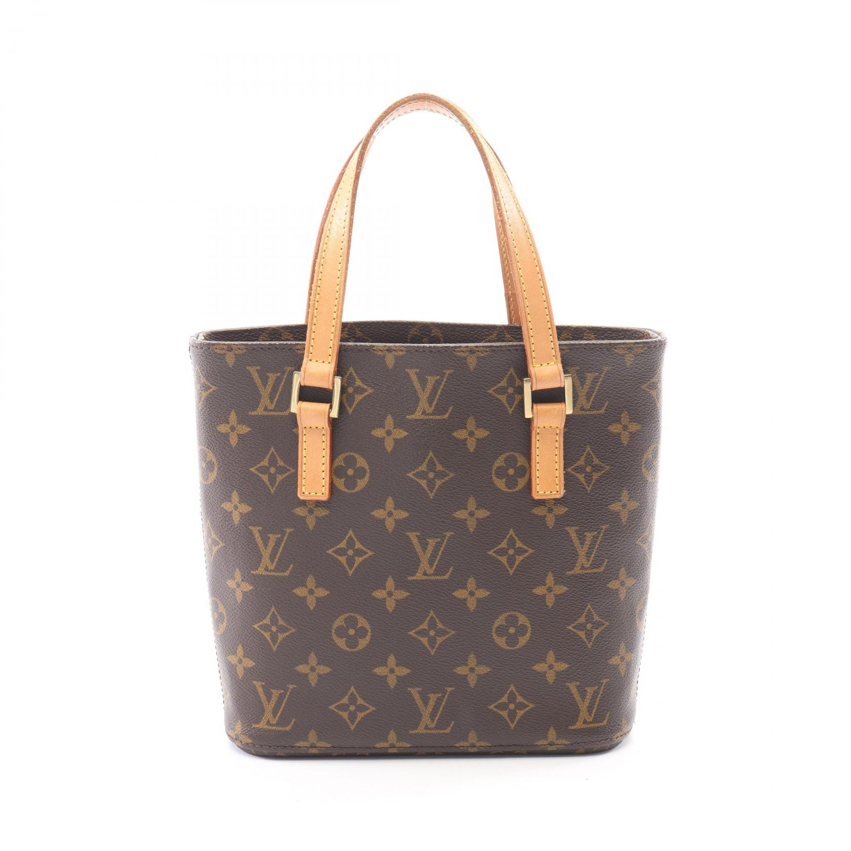 ルイ・ヴィトン LOUIS VUITTON ヴァヴァンPM モノグラム ハンドバッグ バッグ PVCコーティングキャンバス レザー レディース ブラウン系 M51172 【中古】