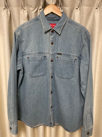 Supreme Snap Work Shirt "Denim"