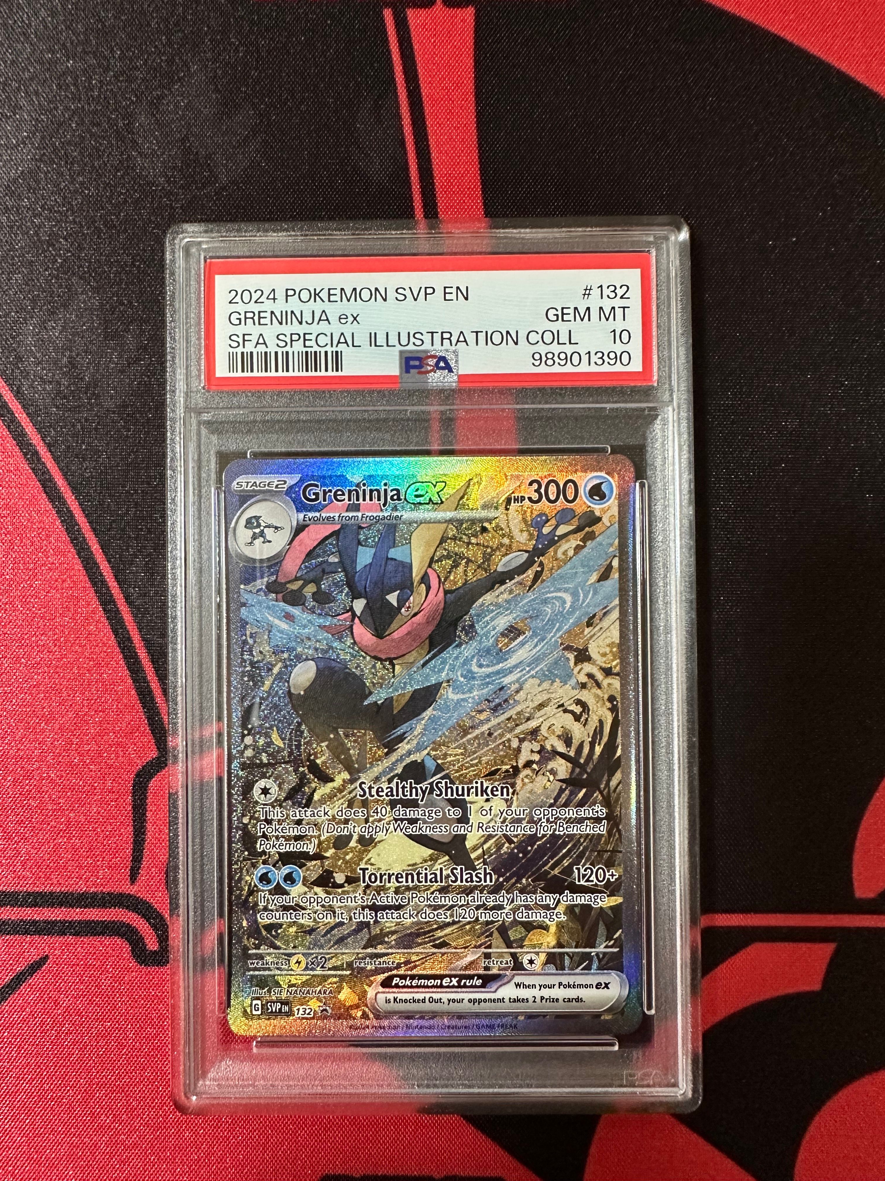 ゲッコウガex P [SVP EN 132]【英語版】(スカーレット&バイオレット「シュラウデッドフェイブル ゲッコウガex スペシャルイラストレーション コレクション」)