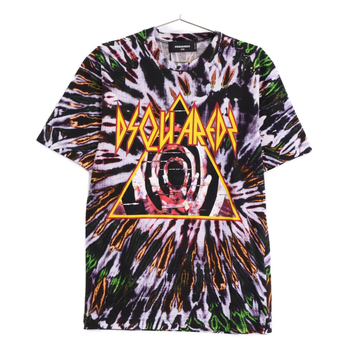 ディースクエアード タイダイ 半袖 クルーネック Tシャツ XXS