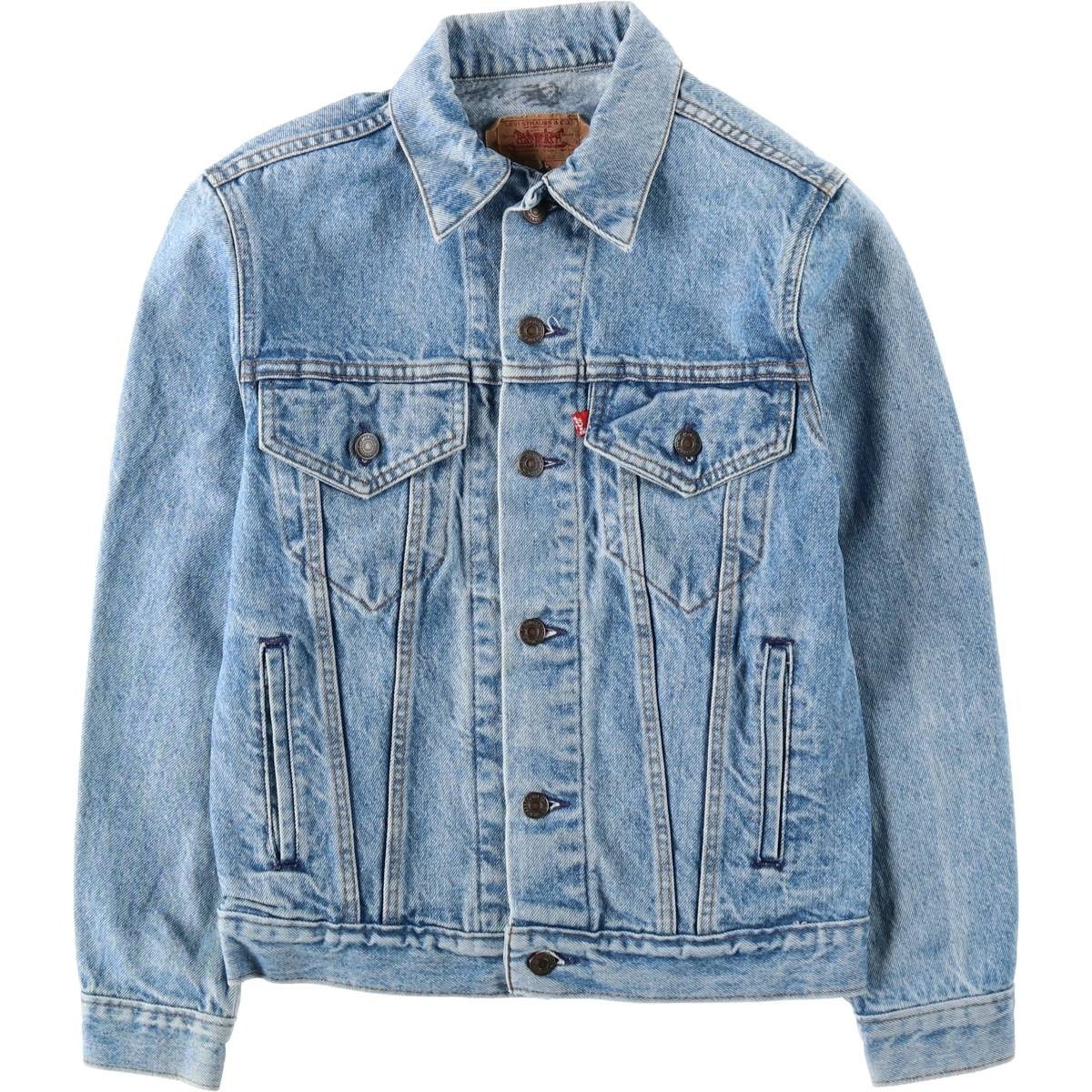 古着 80~90年代 リーバイス Levi's 70506-0214 デニムジャケット Gジャン USA製 メンズS相当 ヴィンテージ/eaa632507