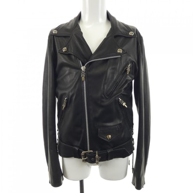クロムハーツ CHROME HEARTS 2225-304-9511 レザーライダースジャケット