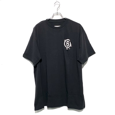 MM6 Maison Margiela Numbering Logo T-Shirt "Black"