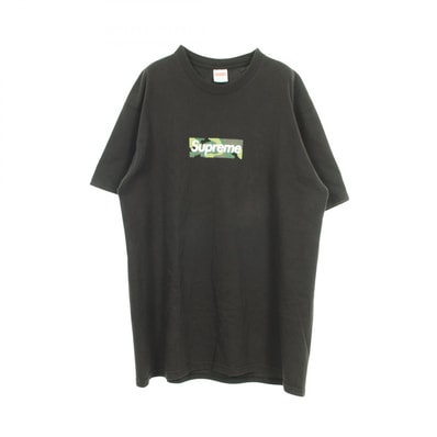 シュプリーム Supreme 23FW Camo Box Logo Tee 半袖Tシャツ 衣料品 トップス コットン メンズ ブラック系 【中古】