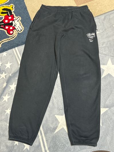 Nike x Stussy International Sweatpants (US Size) "Black" DC4227-010