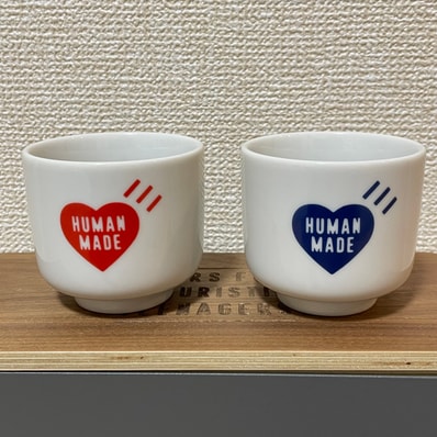 HUMAN MADE SAKE CUP SET (2P) "White"