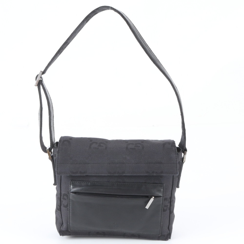 ■美品 グッチ GGキャンバス 001 3807 ショルダーバッグ