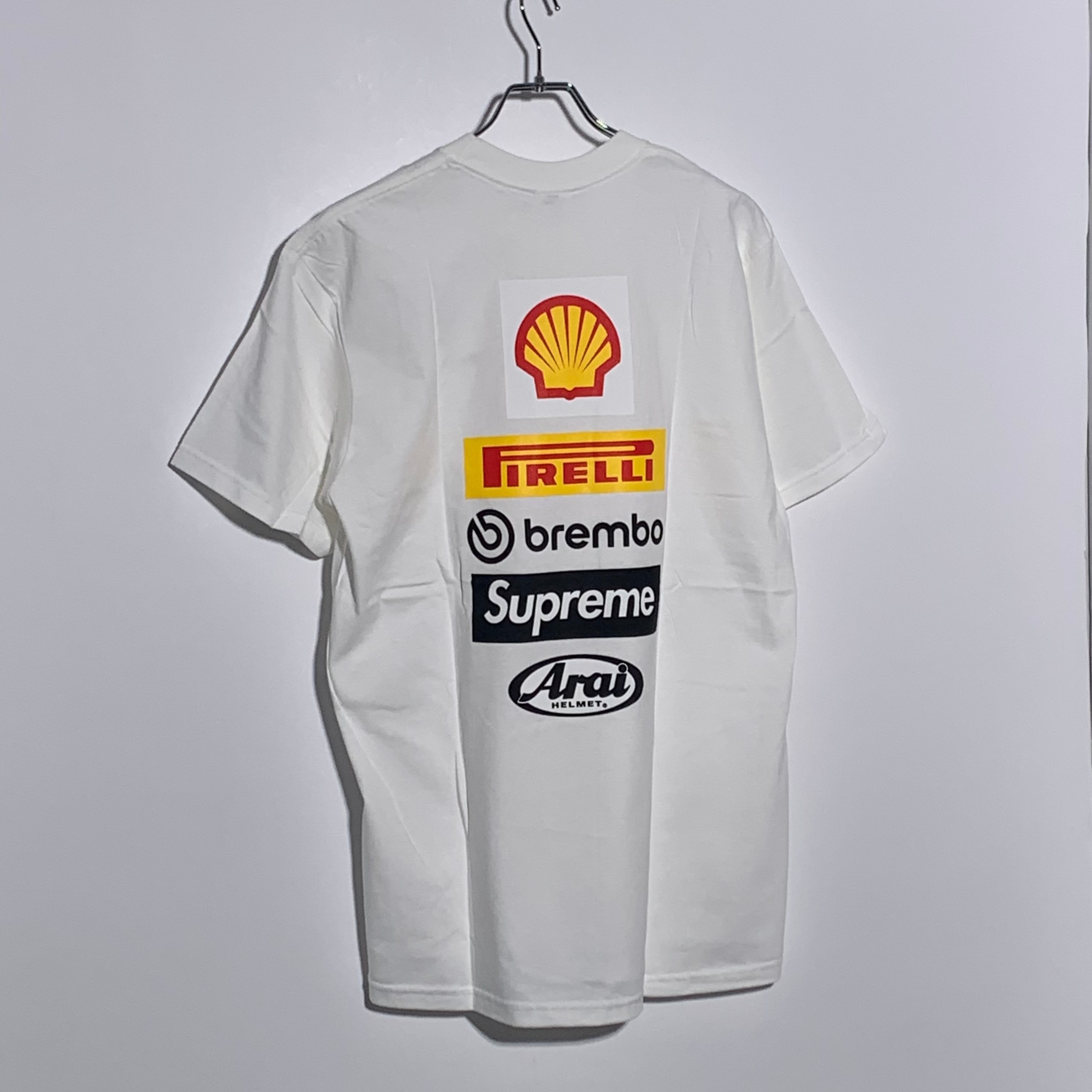 Supreme x Ducati Logos Tee "White"
