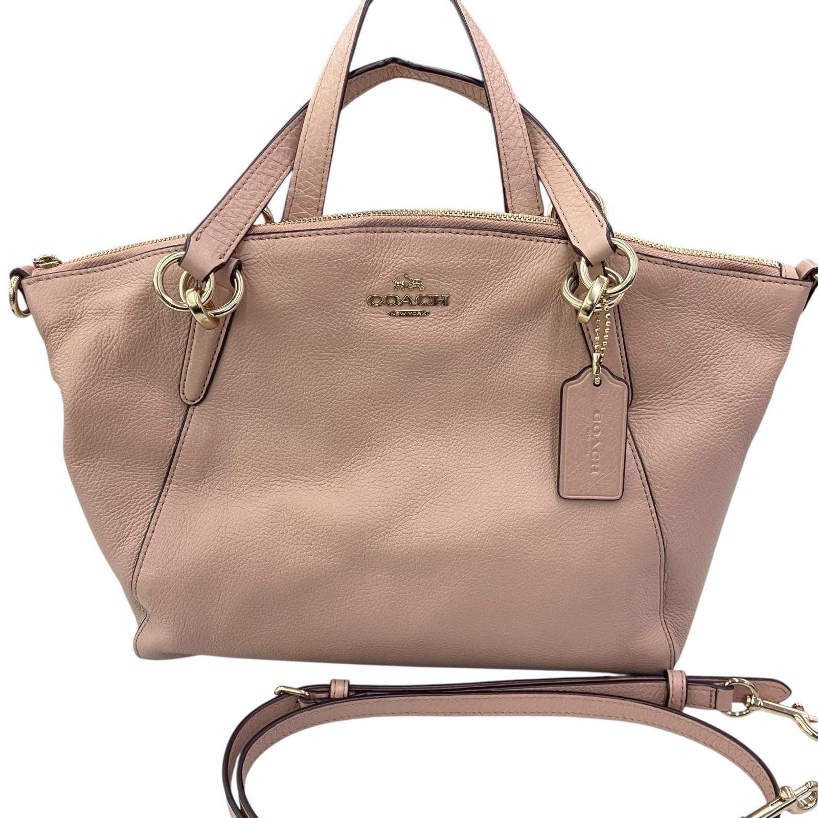 186005 現状品 COACH コーチ ハンドバッグ 2WAY レザー