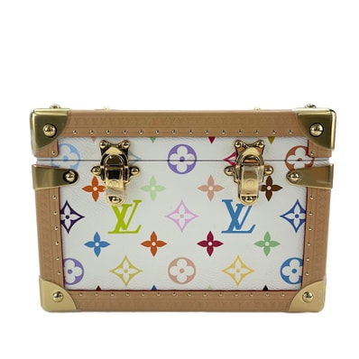 ヴィトン LV モノグラム・マルチカラー ×TM マル ピラミッド トランク【中古】