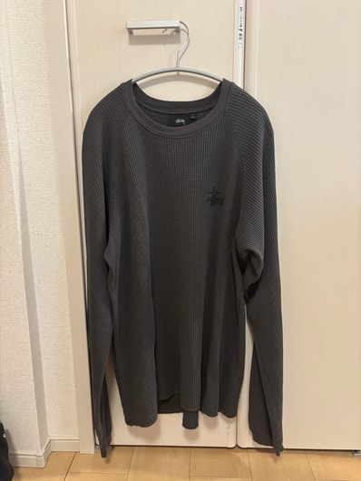 Stussy Basic Stussy Thermal "Washed Black"