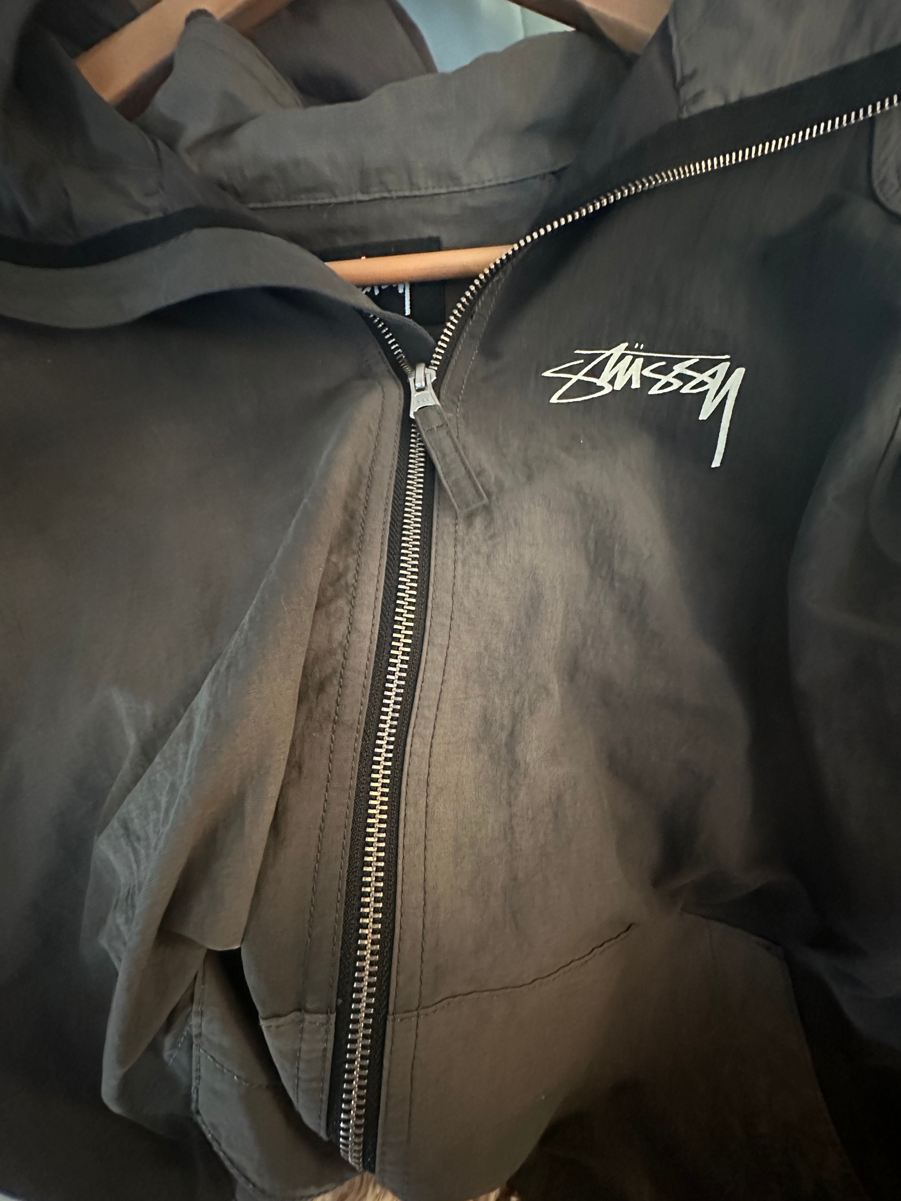 Stussy Wave Dye Beach Shell "Black"