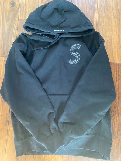 Supreme S Logo Hooded Sweatshirt "Black" (20FW)