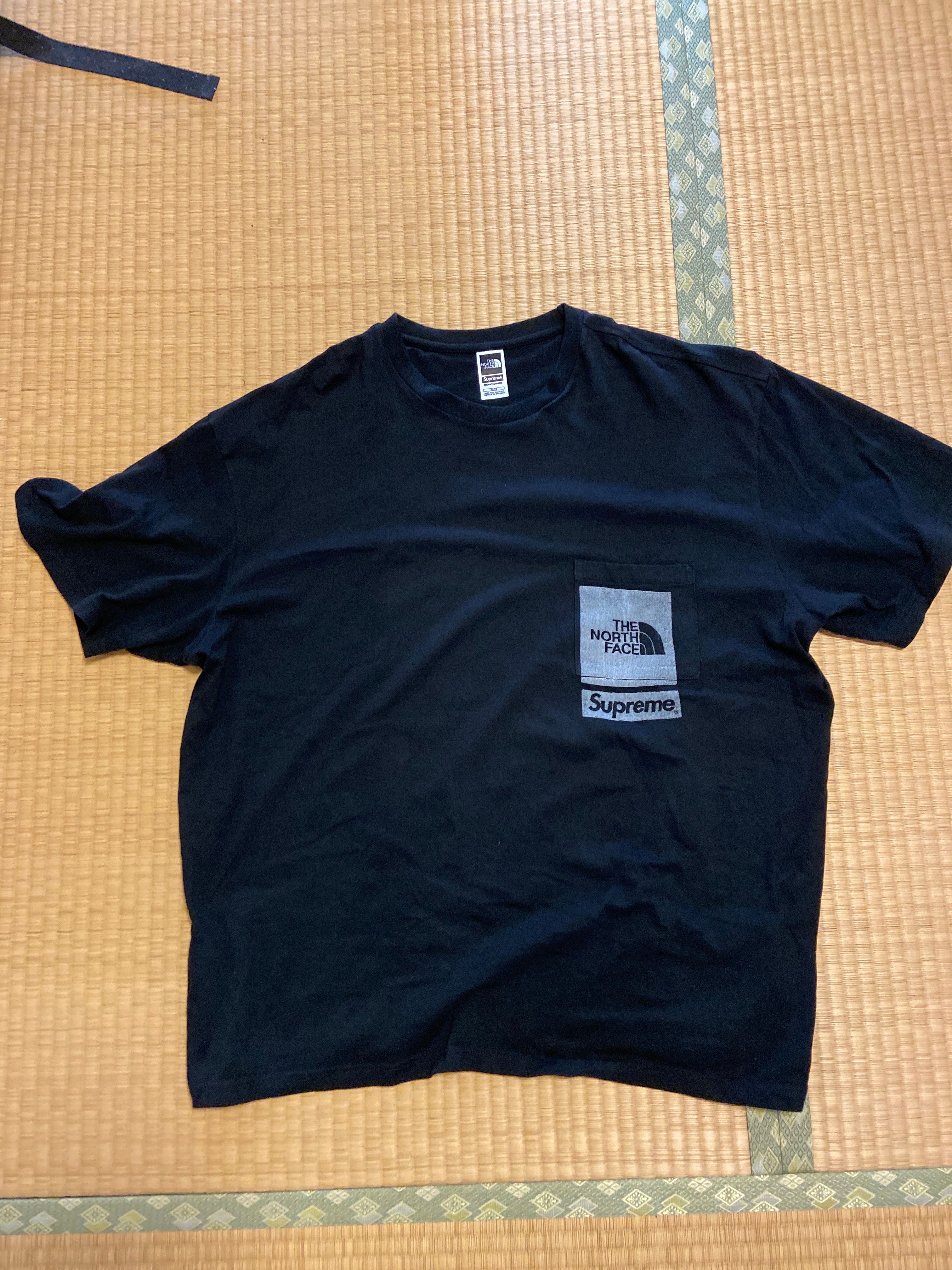 Supreme x The North Face Printed Pocket Tee "Black"