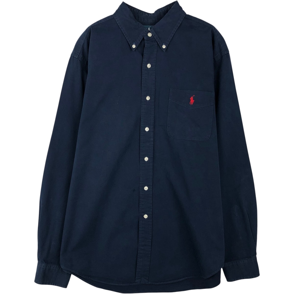 古着 ラルフローレン Ralph Lauren CLASSIC FIT クラシックフィット 長袖 ボタンダウンシャツ メンズL相当/eaa641795