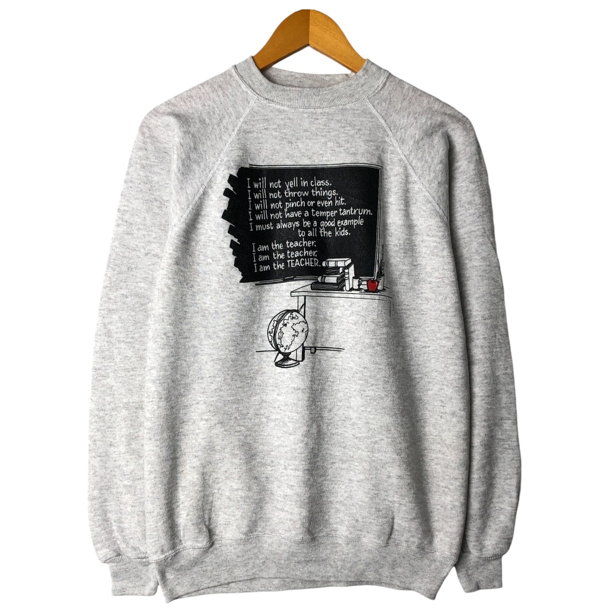 古着 90年代 ヘインズ Hanes ACTIVEWEAR プリントスウェットシャツ トレーナー USA製 メンズL相当 ヴィンテージ/eaa606531