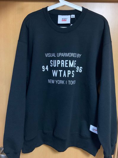 Supreme / WTAPS Crewneck "Black" 21274SPD-CSM03S